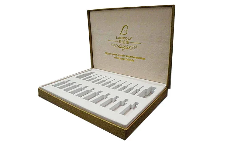 Luxury Jewel Packaging Box With EVA Foam Inserts
