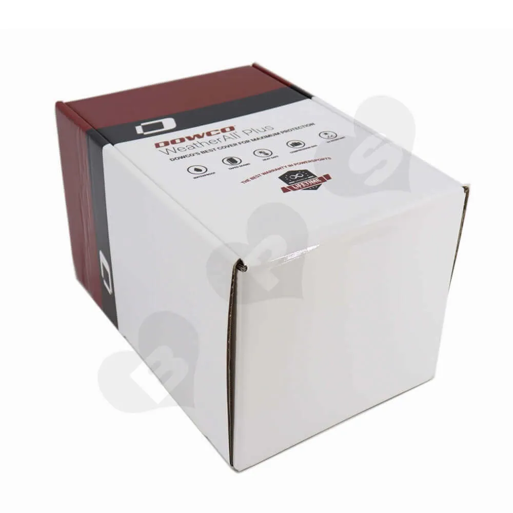 Marine Dust Cover Packaging Box Side View Two