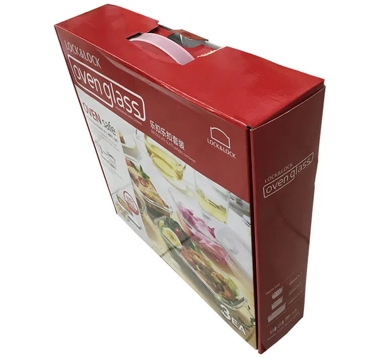 Ofenglas Kartonverpackung