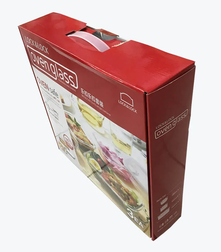 Ofenglas Kartonverpackung