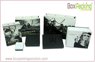 Packaging solution bags with boxes
