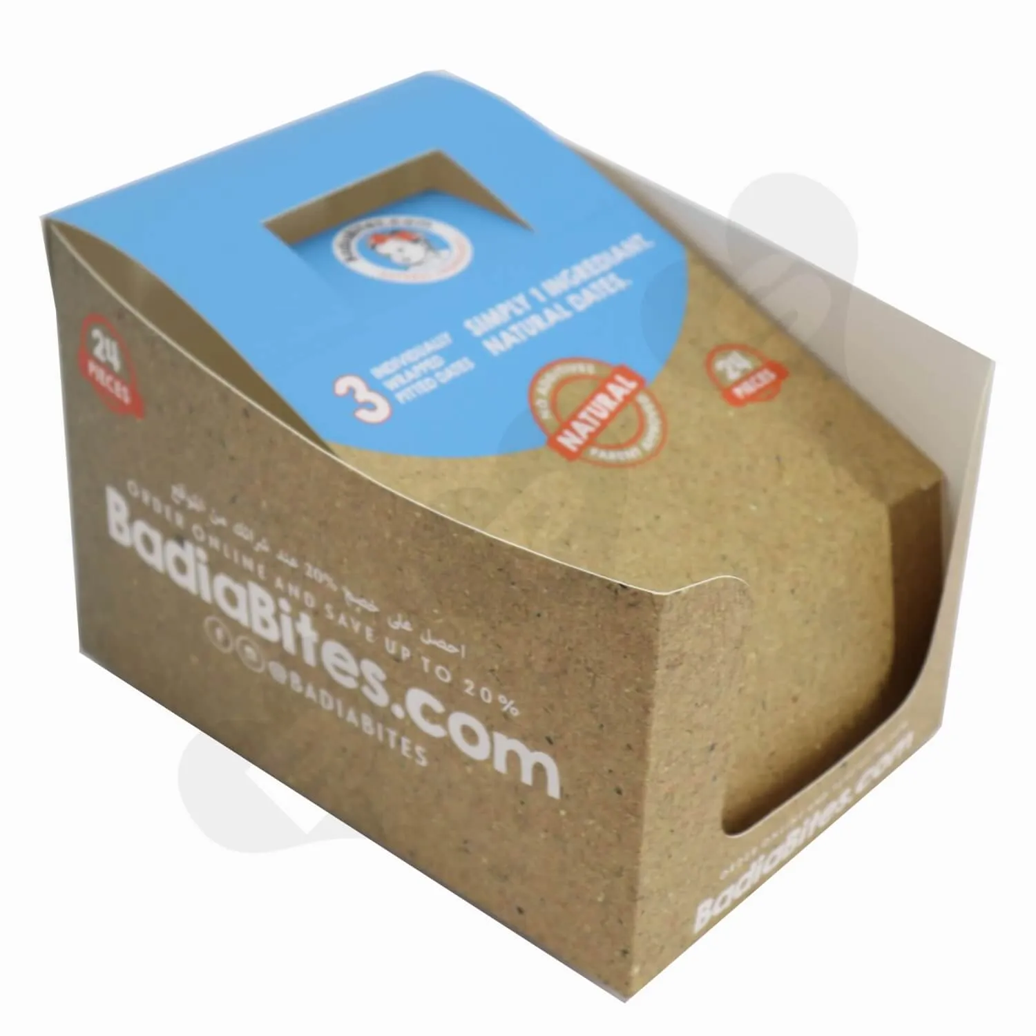 Paperboard Snack Box Displays side view one