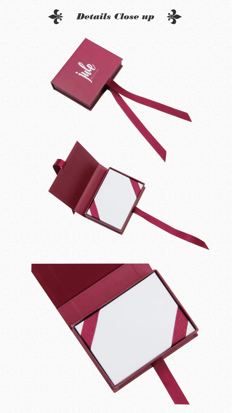 Red Packaging Box For Vip Card