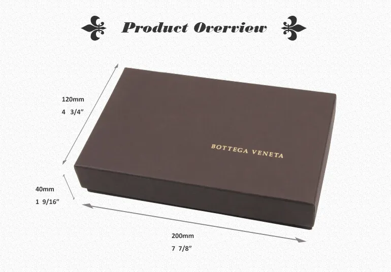Rigid Wallet Packaging Boxes