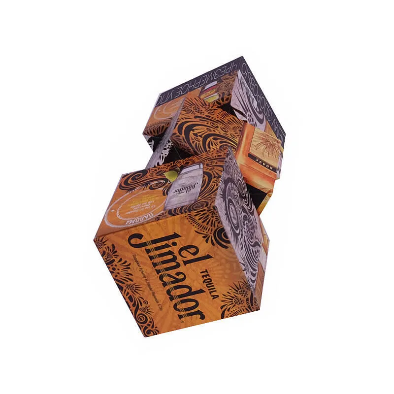 Rotate Wine Bottle Packing Boxes