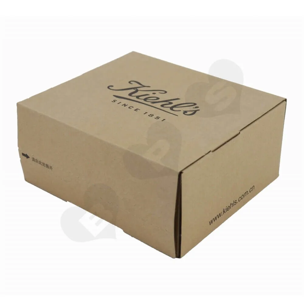 Secure Sealing Shipping Box For Cosmetics Side View Two