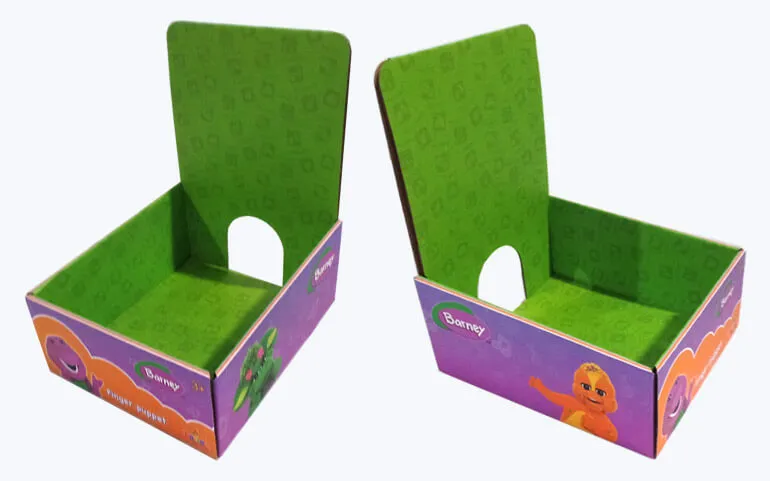Small Cardboard Display For Retail Sales Four