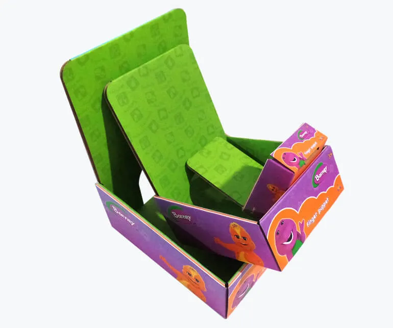 Small Cardboard Display For Retail Sales Three