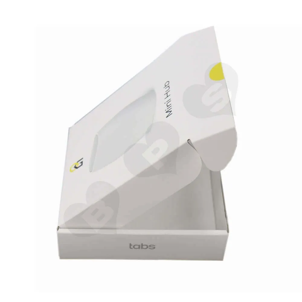 Smart Home Device Packaging Box Side View Three