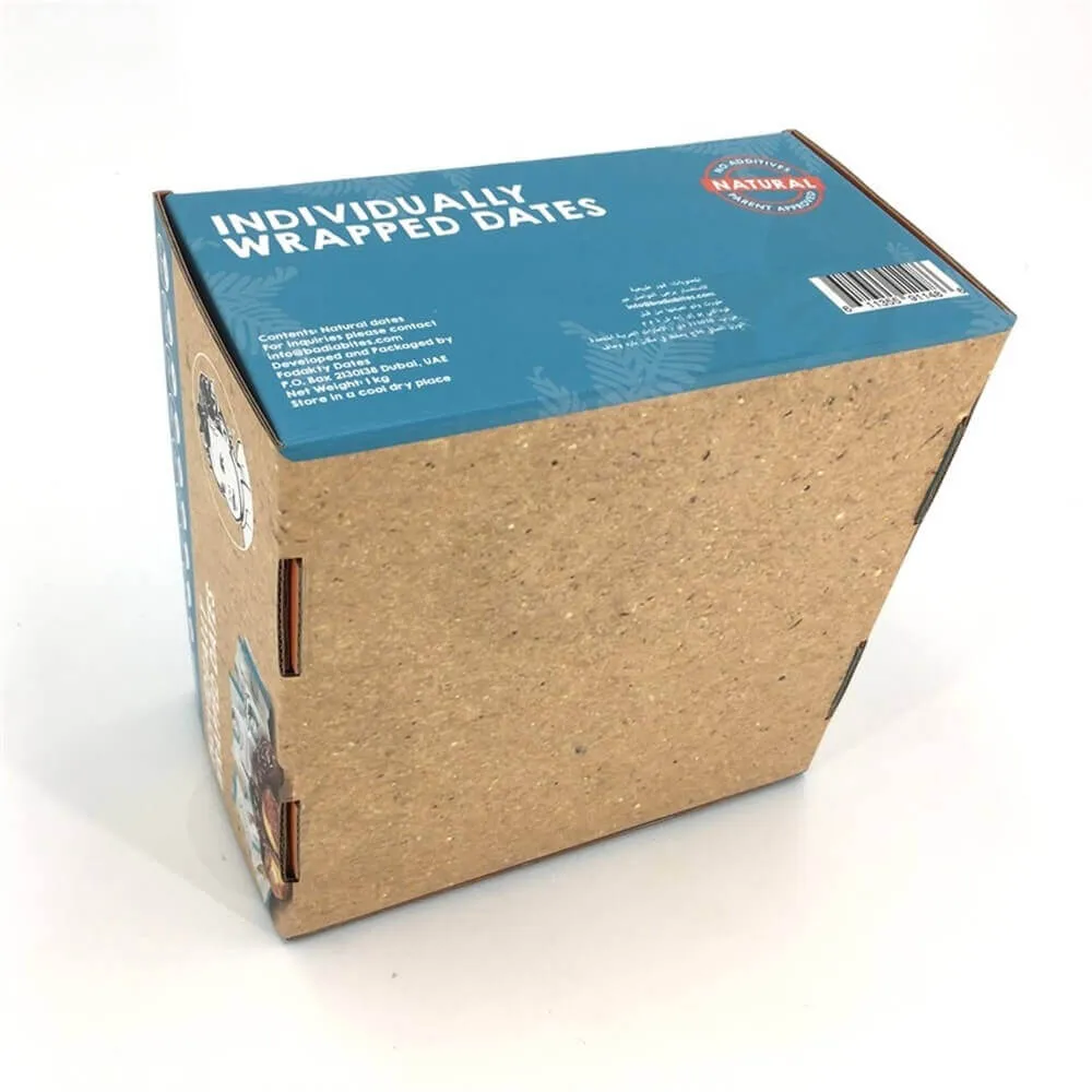 Snack Food Mailer Box Double Side Printing Side View Four