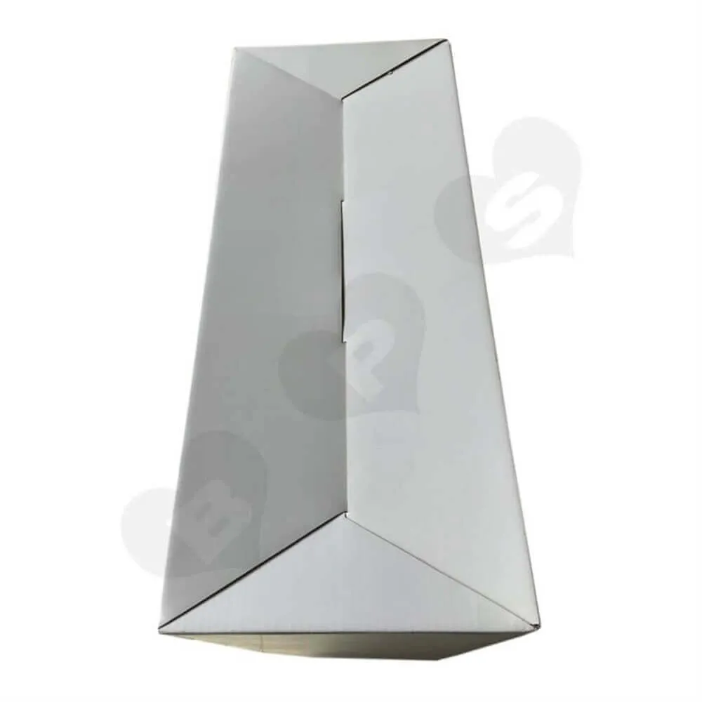 Snap Bottom Corrugated Shipping Carton Side View Three