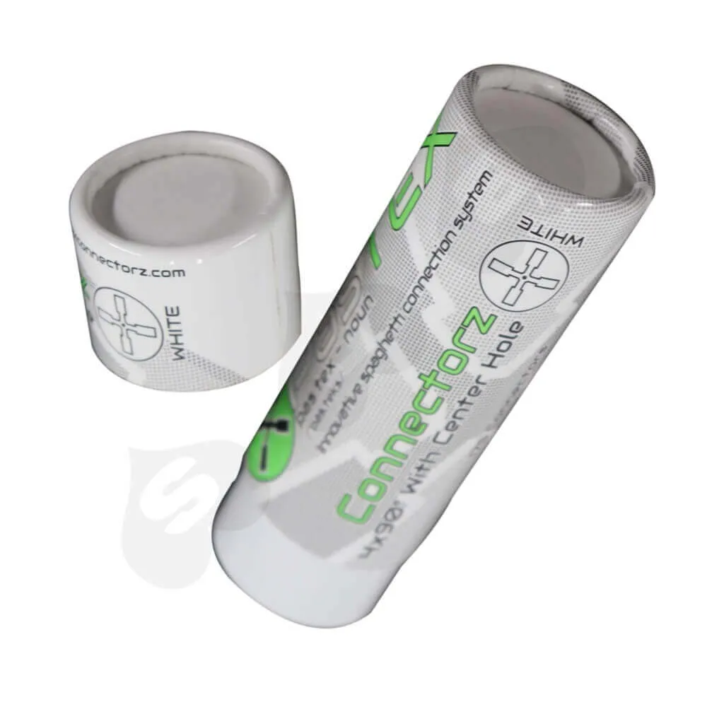 Spaghetti Connection System Tube Packaging Side View Two