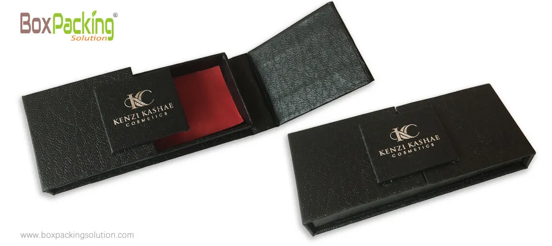 Specialty Texture Paperboard Clamshell Rigid Box