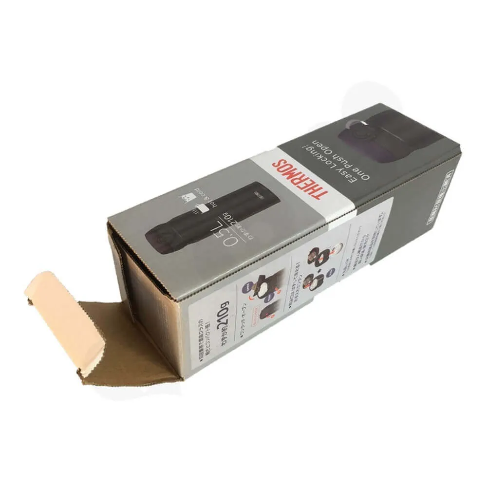 Thermos Cup Packaging Box Side View Six