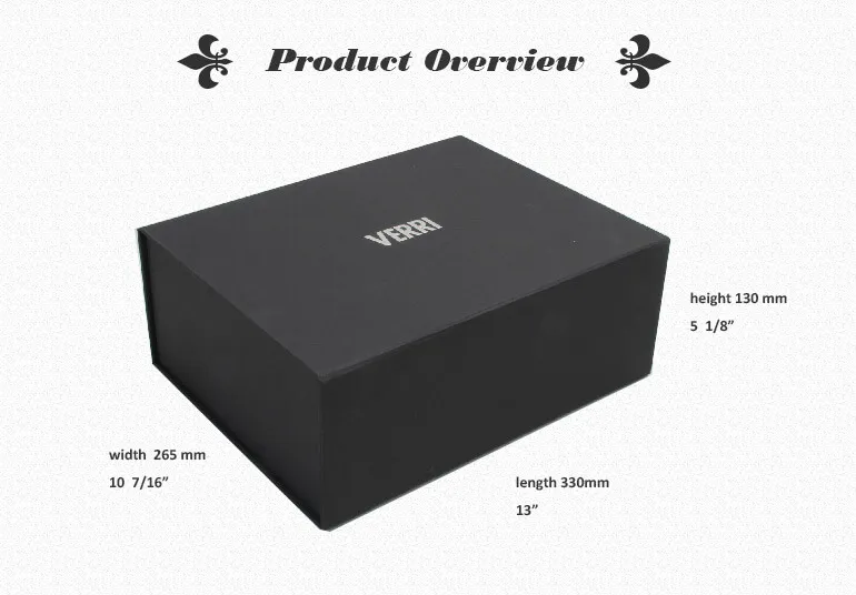 علبة هدايا سميكة ذات ملمس خاص في الأعلى