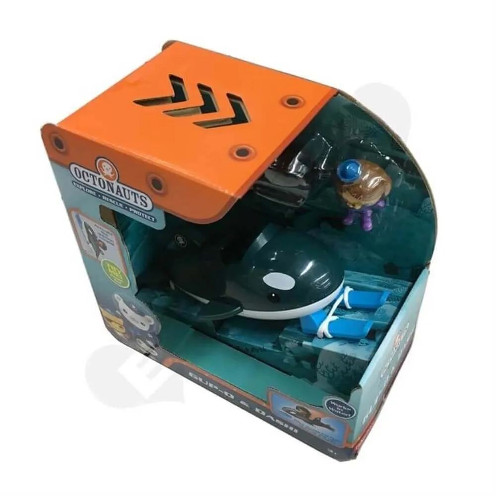 Toy Submarine Packaging Box Sideview One