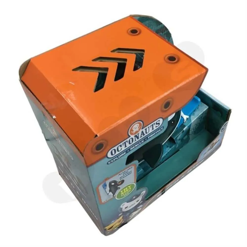 Toy Submarine Packaging Box Sideview Two