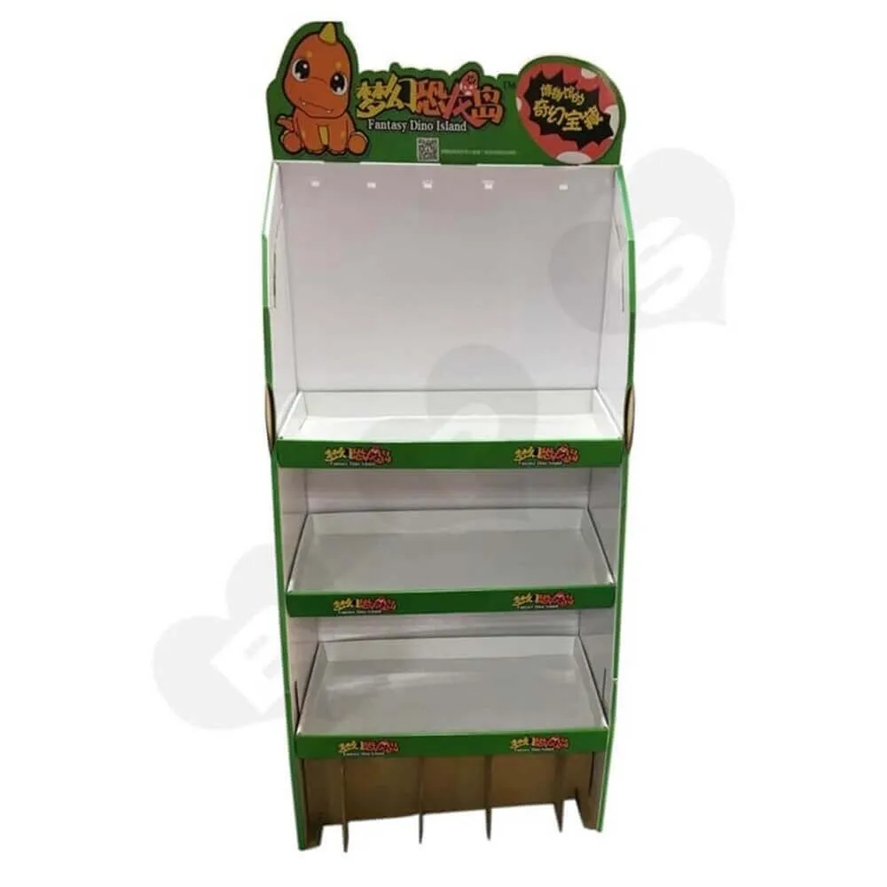 Toys Floor Display Stands Sideview Six