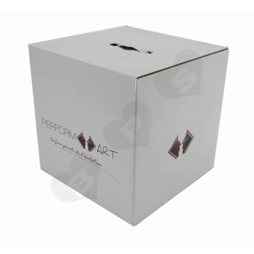 Transdermal Cosmetic Device Shipping Carton Side View Two