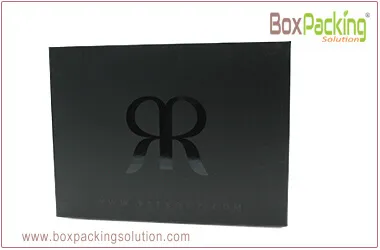UV embossing on the box