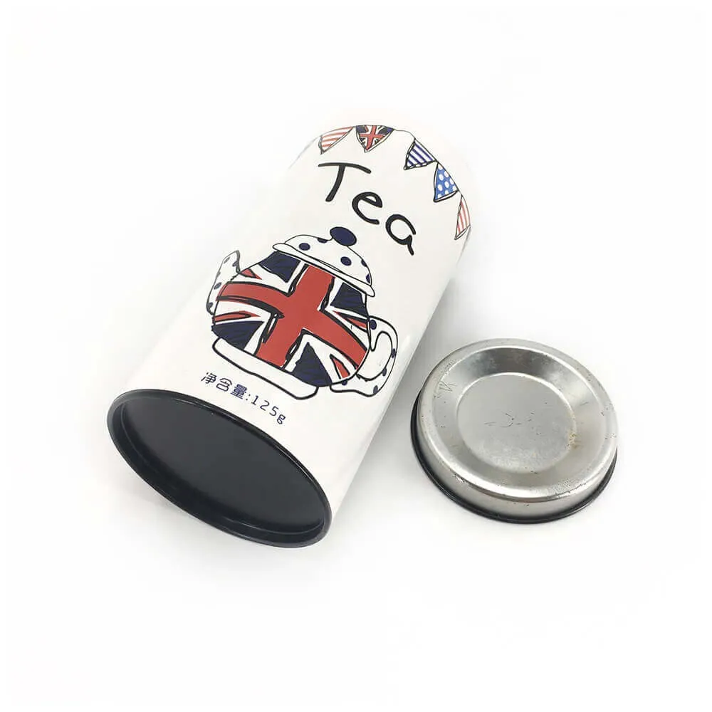 Uk Red Tea Packaging Tube Side View Four
