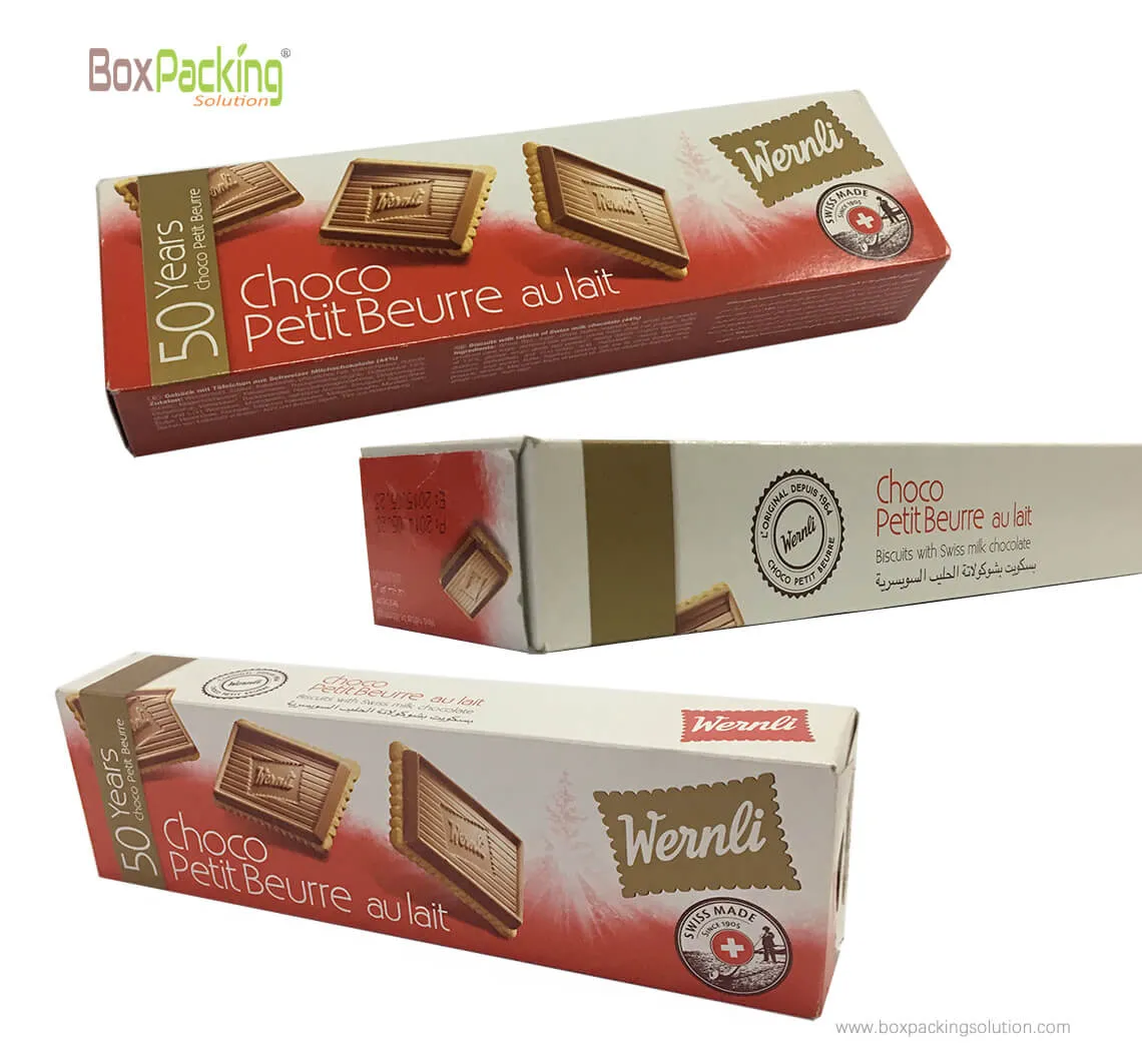 custom box packaging, Biscuit packaging boxes