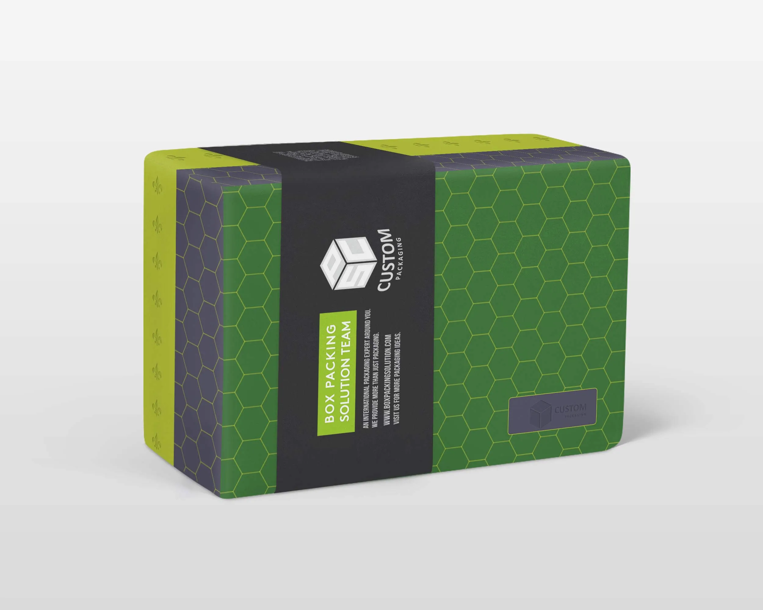 customized rigid box with sleeve mock-up