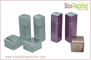 laser printed cosmetic packaging boxes
