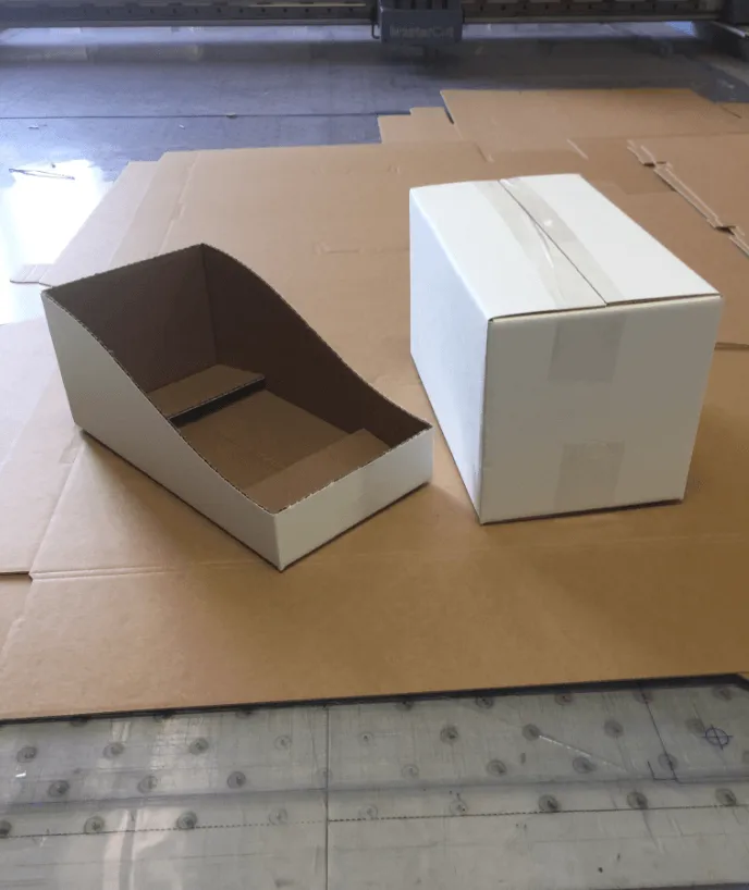 samples for shelf-ready packaging