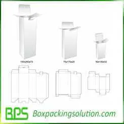 3 size package box design