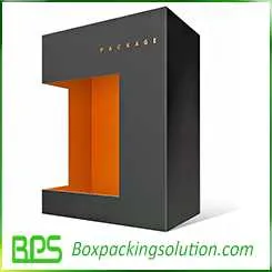 TV set top packaging template design