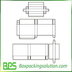 apparel packaging box template