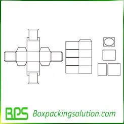 baby product packaging template