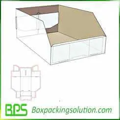 cardboard bin design templates