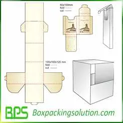 cardboard box design template