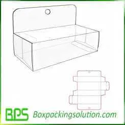 cardboard corrugated displays design template