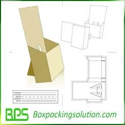 cardboard display box templates
