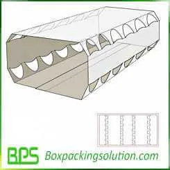 cardboard egg holder design template