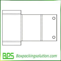 cardboard folder template design