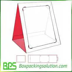cardboard photo frame design template