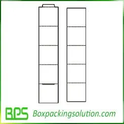 cardboard protect insert template