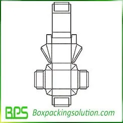 cardboard tray template