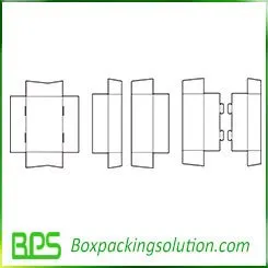 cardboard with header piece template