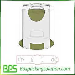 coke holder design template