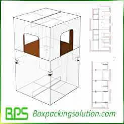 corrugated pet house design templates
