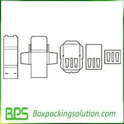 cosmetic box template