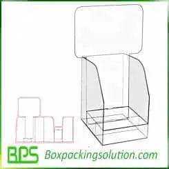 custom PDQ stand boxes retail sales packaging boxes design