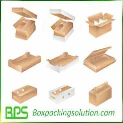 custom cardboard tray packaging fruit packaging box vegetable packaging boxes