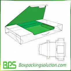 custom food container box with clear window design templates