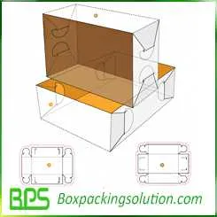 custom fruits packaging box design templates